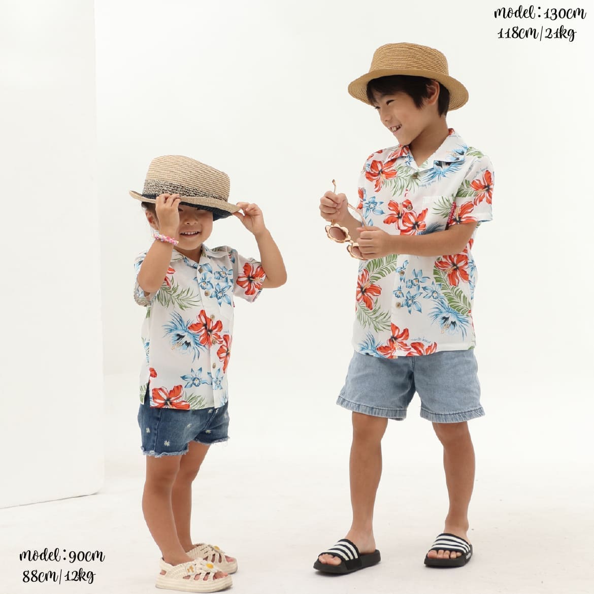 しっかり沖縄を感じる一着