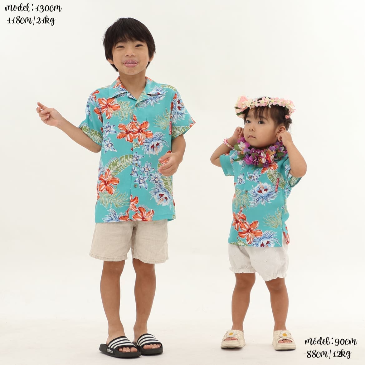 しっかり沖縄を感じる一着