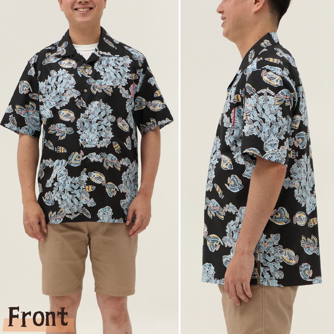 しっかり沖縄を感じる一着