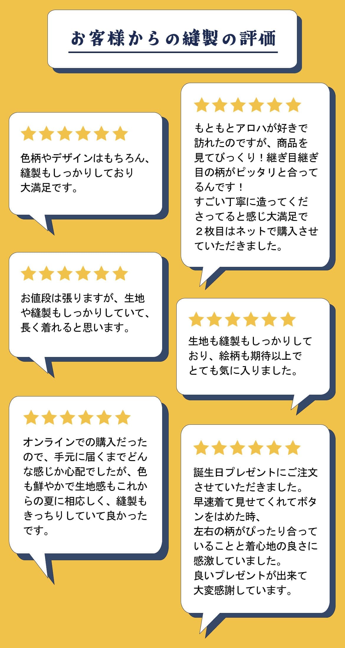 しっかり沖縄を感じる一着