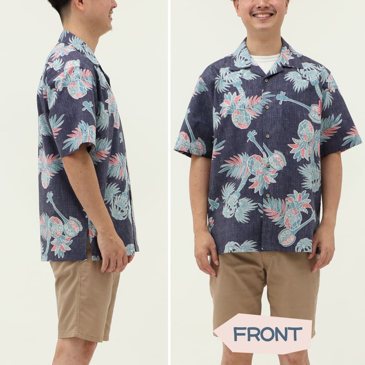 しっかり沖縄を感じる一着