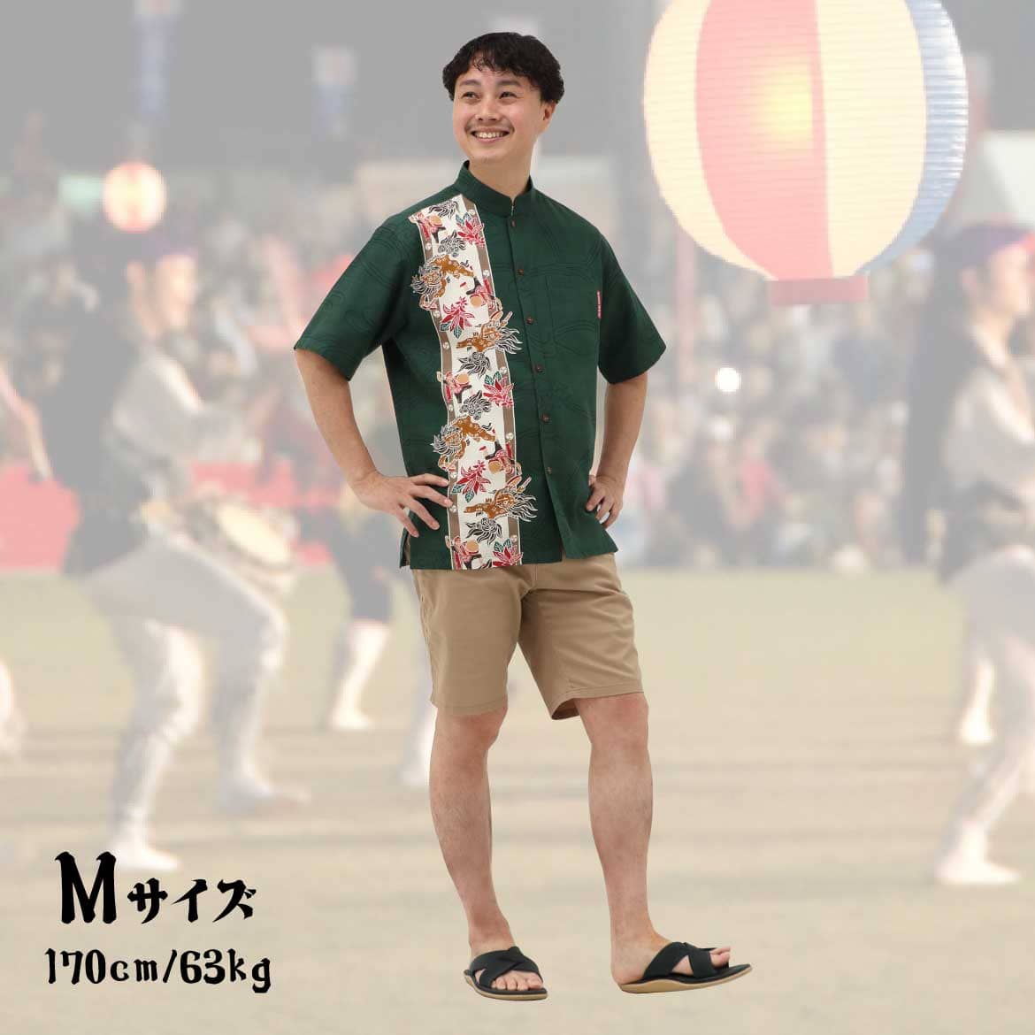 しっかり沖縄を感じるかりゆしウェア