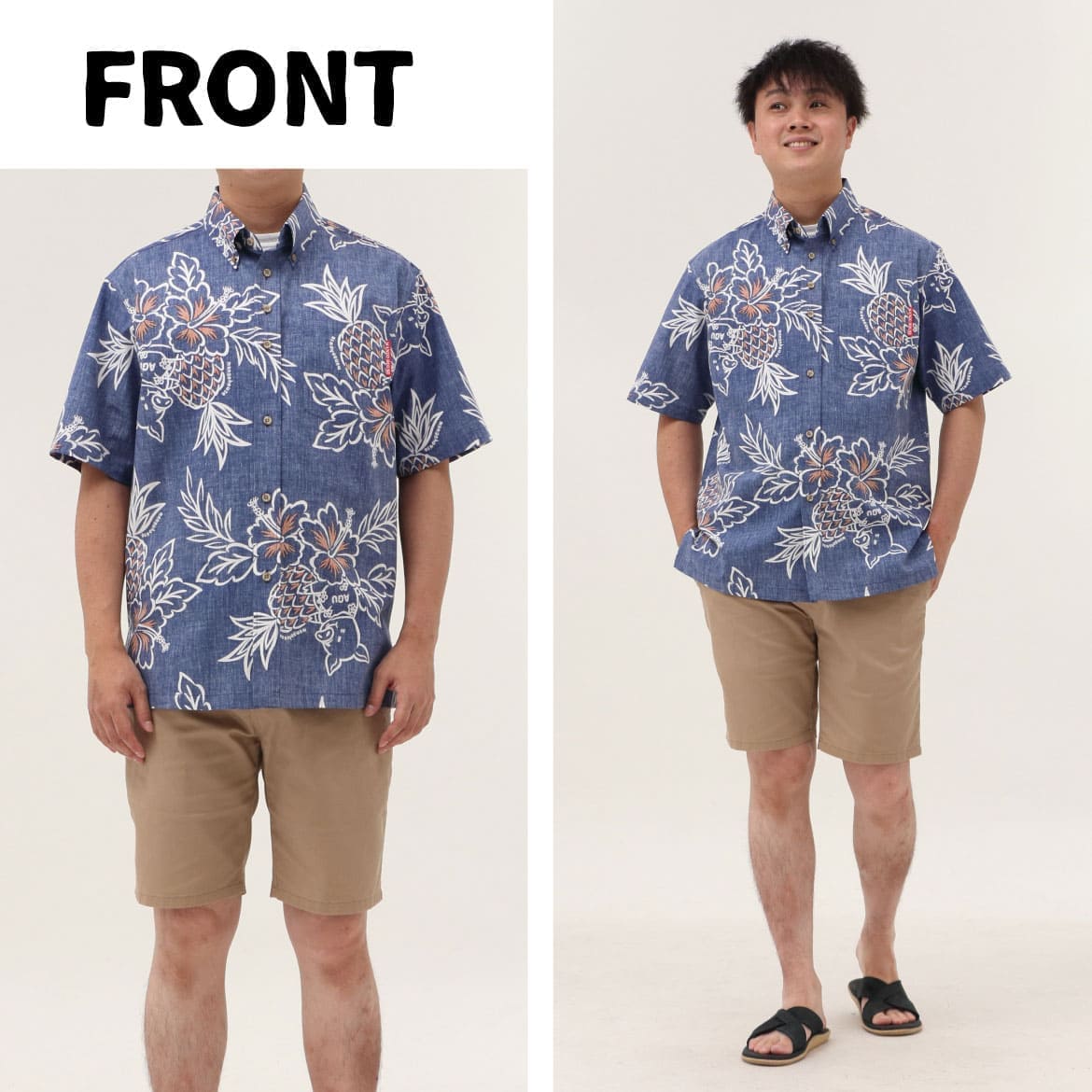 しっかり沖縄を感じる一着