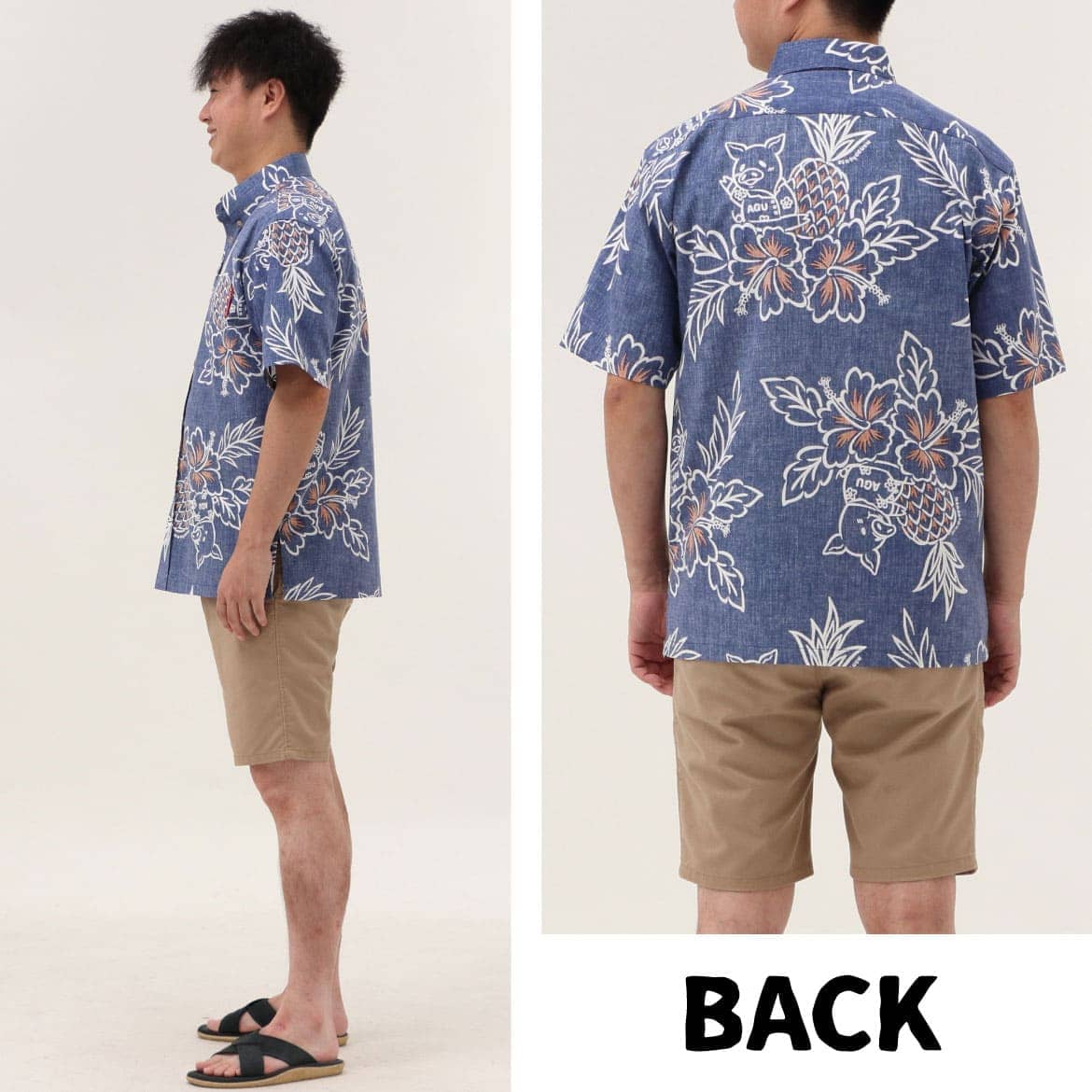 しっかり沖縄を感じる一着