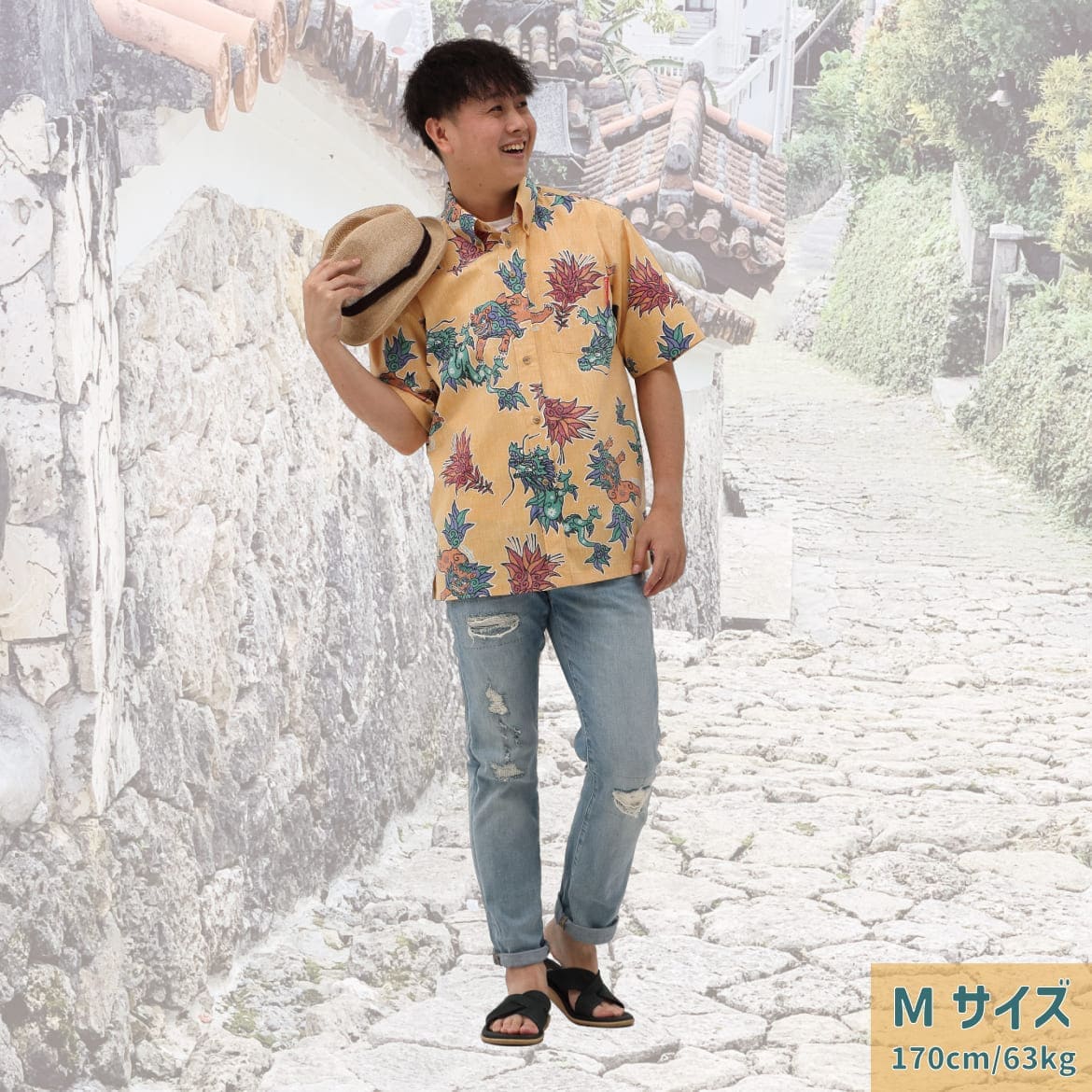 しっかり沖縄を感じるかりゆしウェア