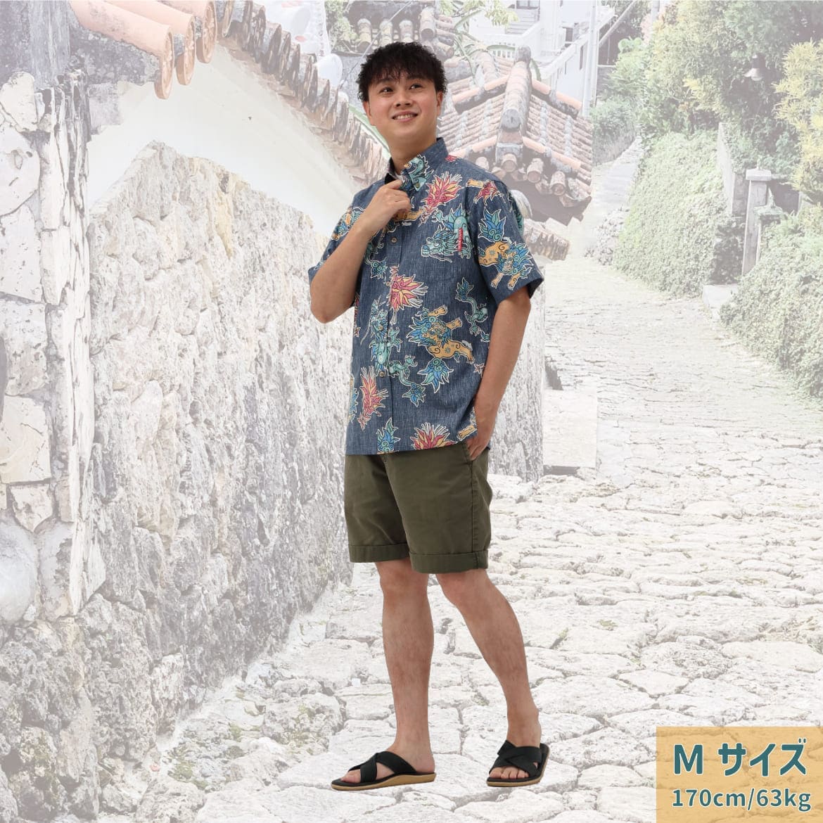 しっかり沖縄を感じるかりゆしウェア