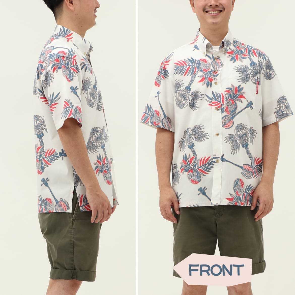 しっかり沖縄を感じるかりゆしウェア