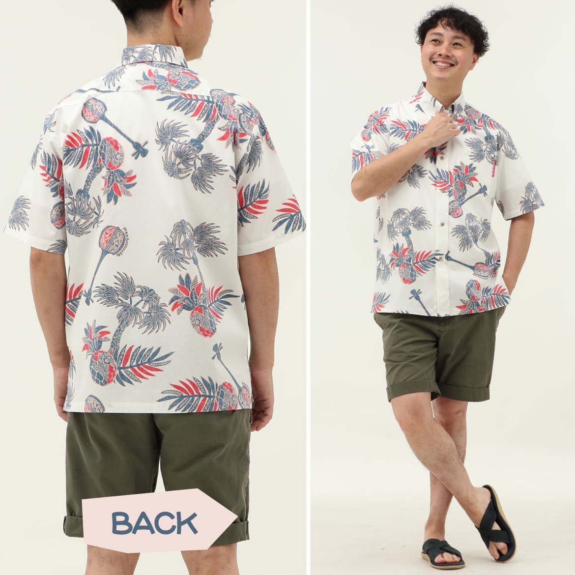 しっかり沖縄を感じるかりゆしウェア