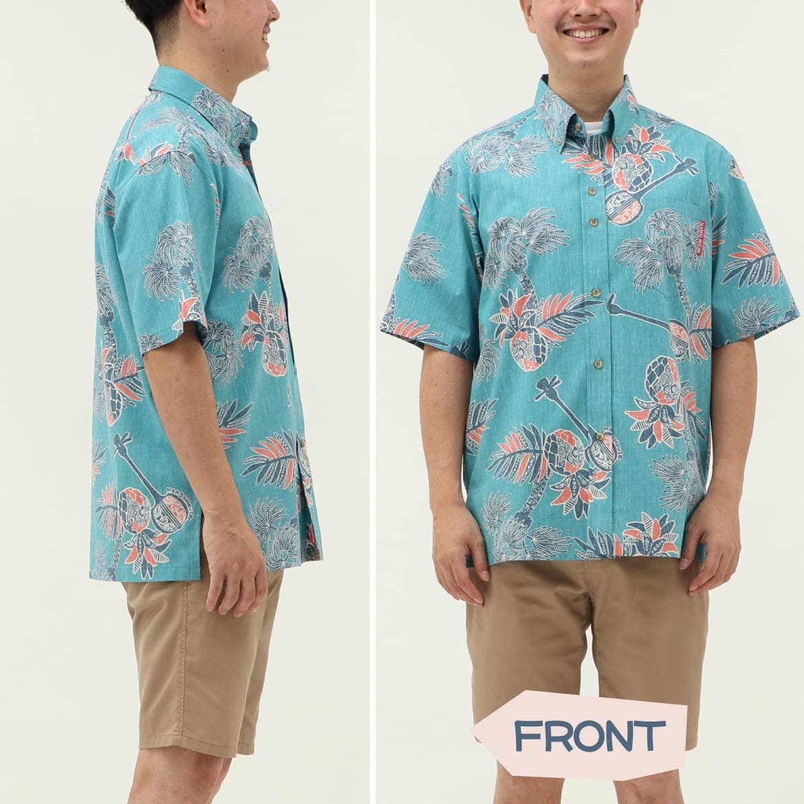 しっかり沖縄を感じるかりゆしウェア