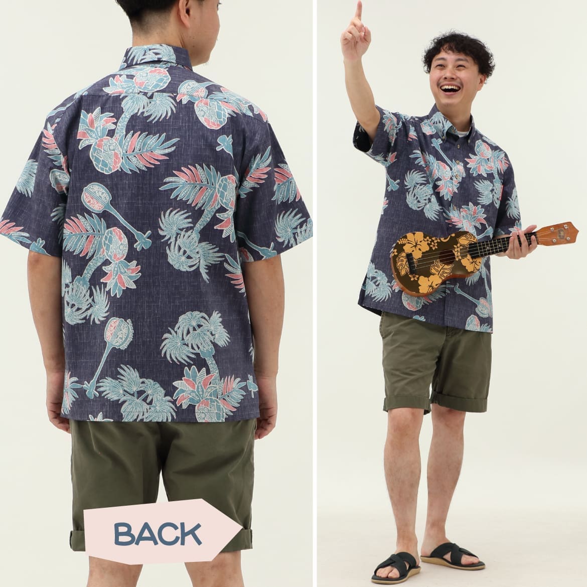 しっかり沖縄を感じるかりゆしウェア