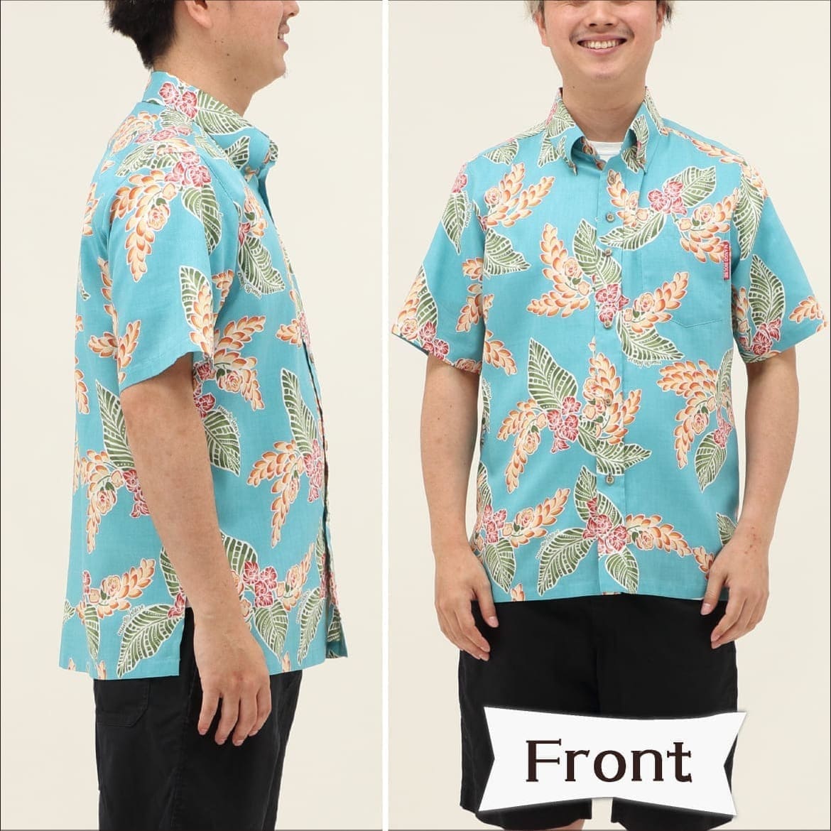 しっかり沖縄を感じる一着