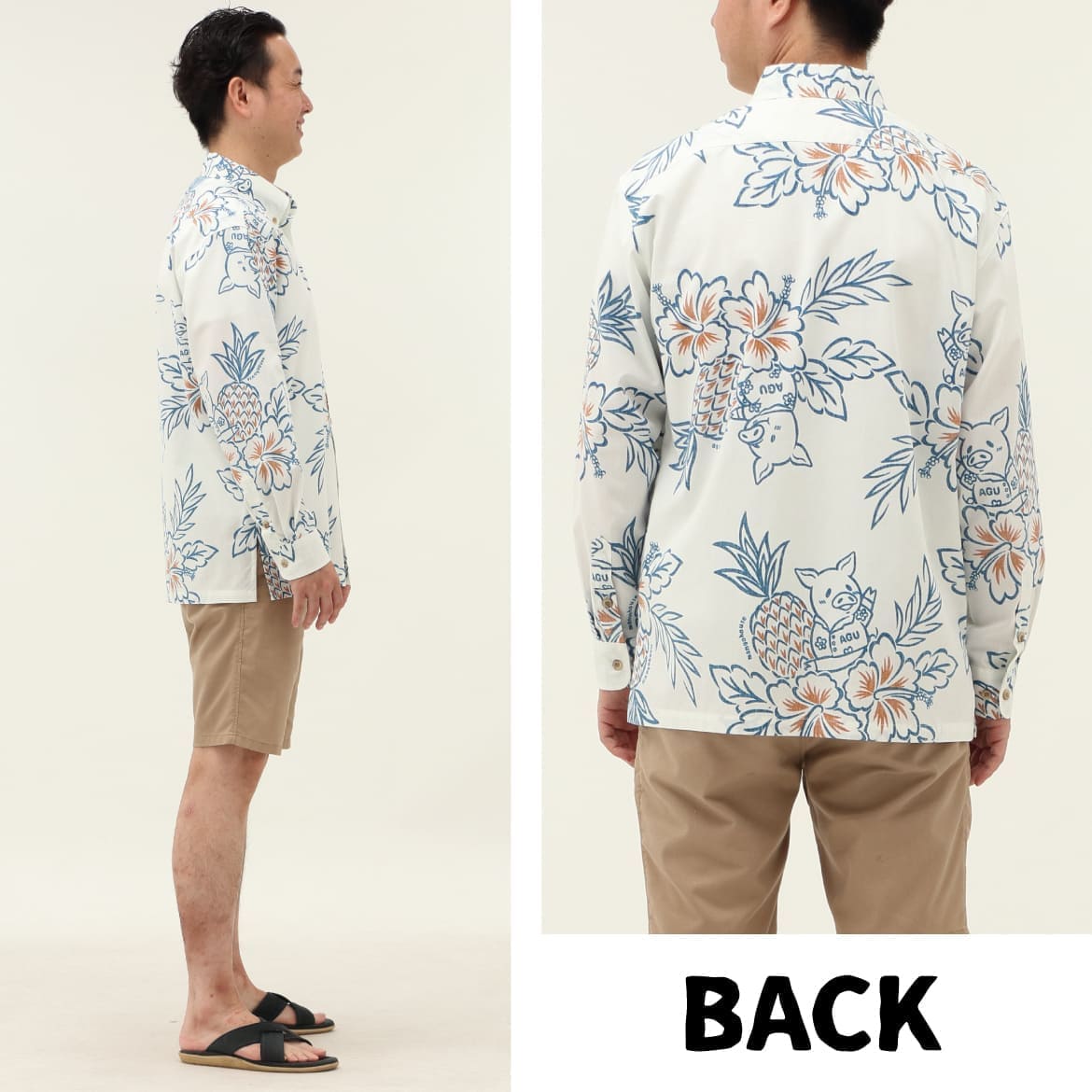 しっかり沖縄を感じるかりゆしウェア