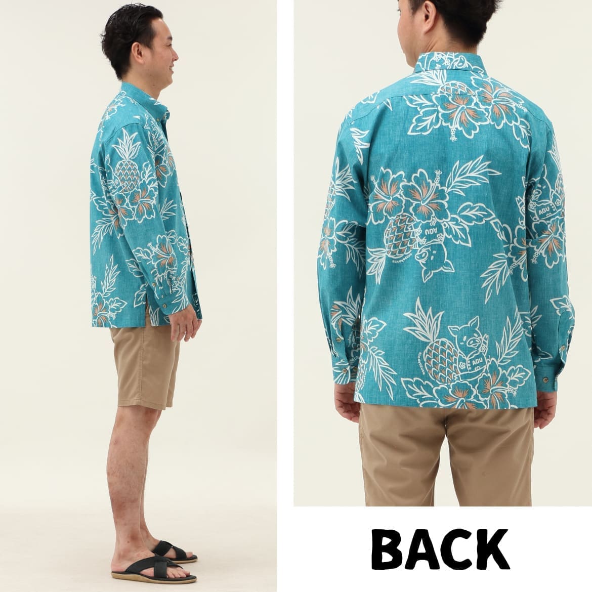 しっかり沖縄を感じるかりゆしウェア