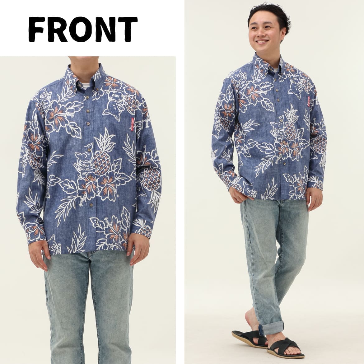 しっかり沖縄を感じるかりゆしウェア