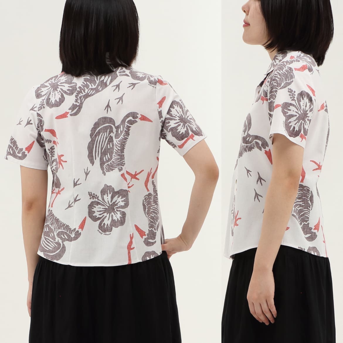 しっかり沖縄を感じる一着