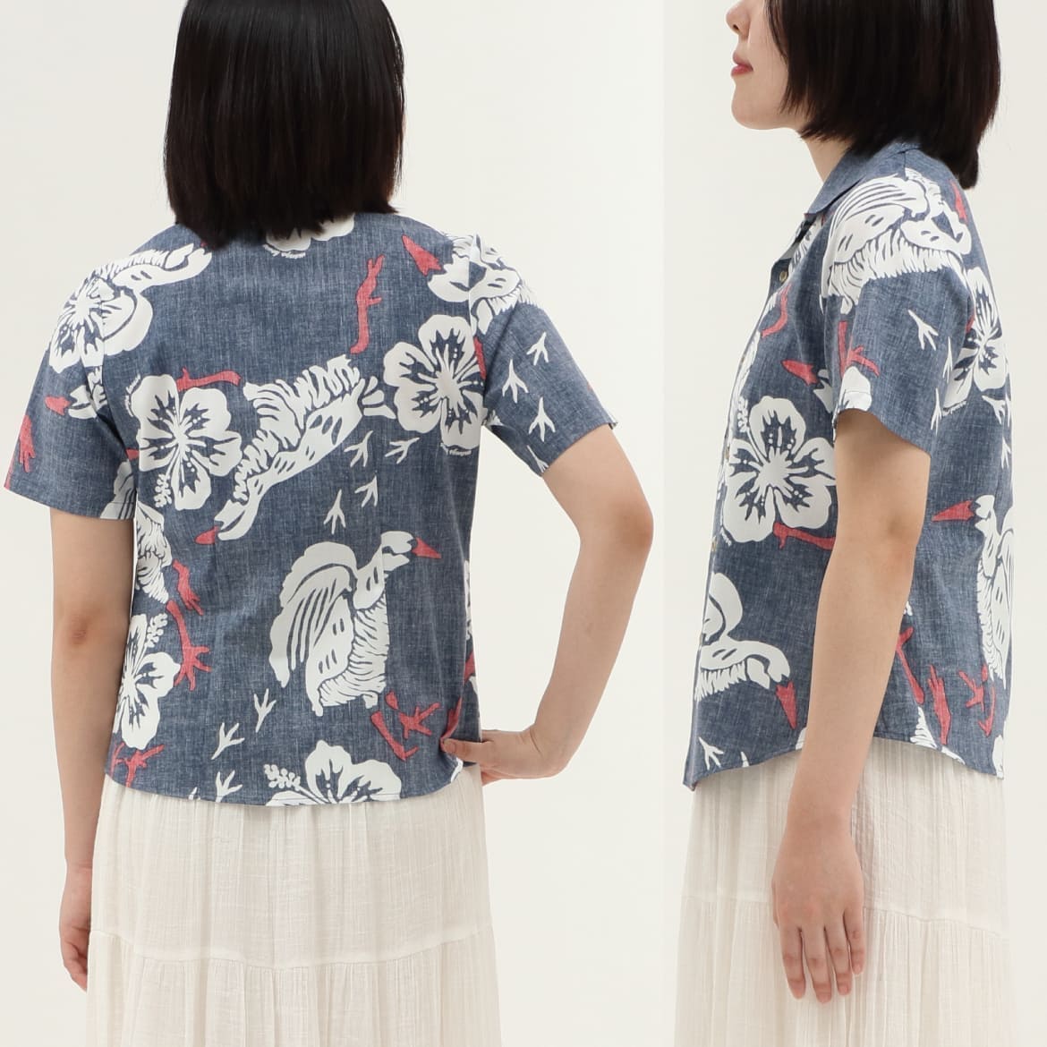 しっかり沖縄を感じる一着