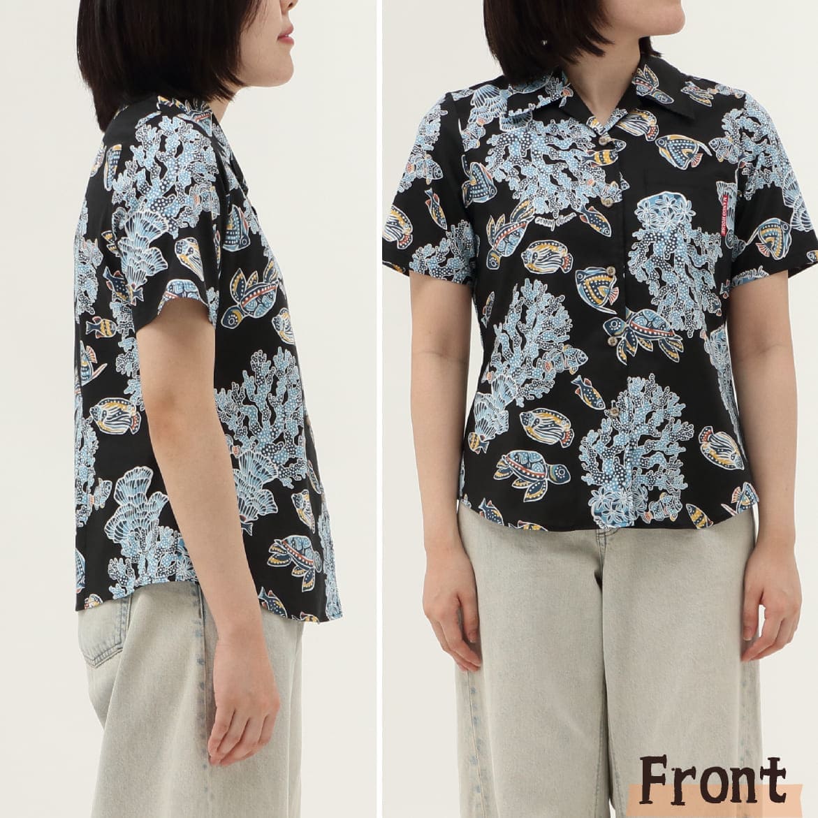 しっかり沖縄を感じる一着