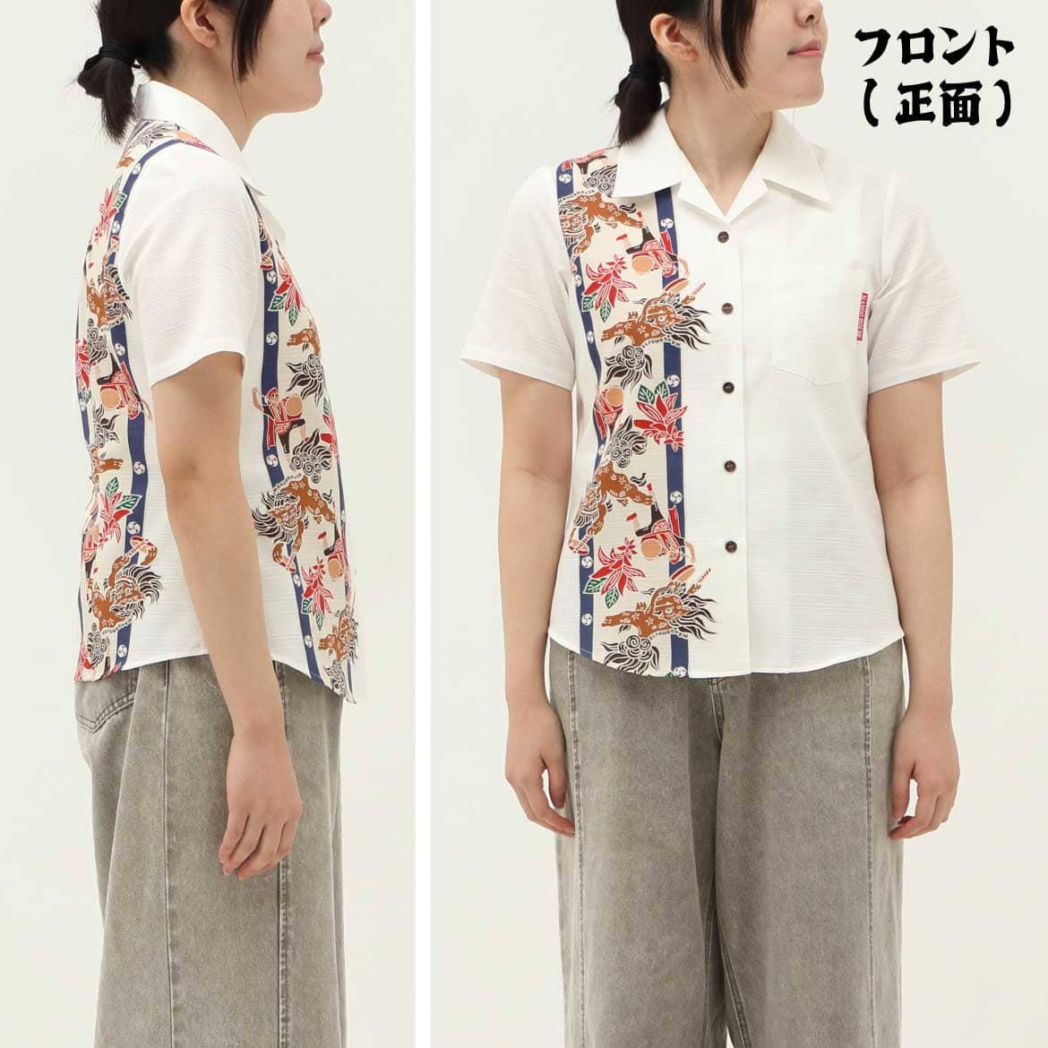 しっかり沖縄を感じるかりゆしウェア