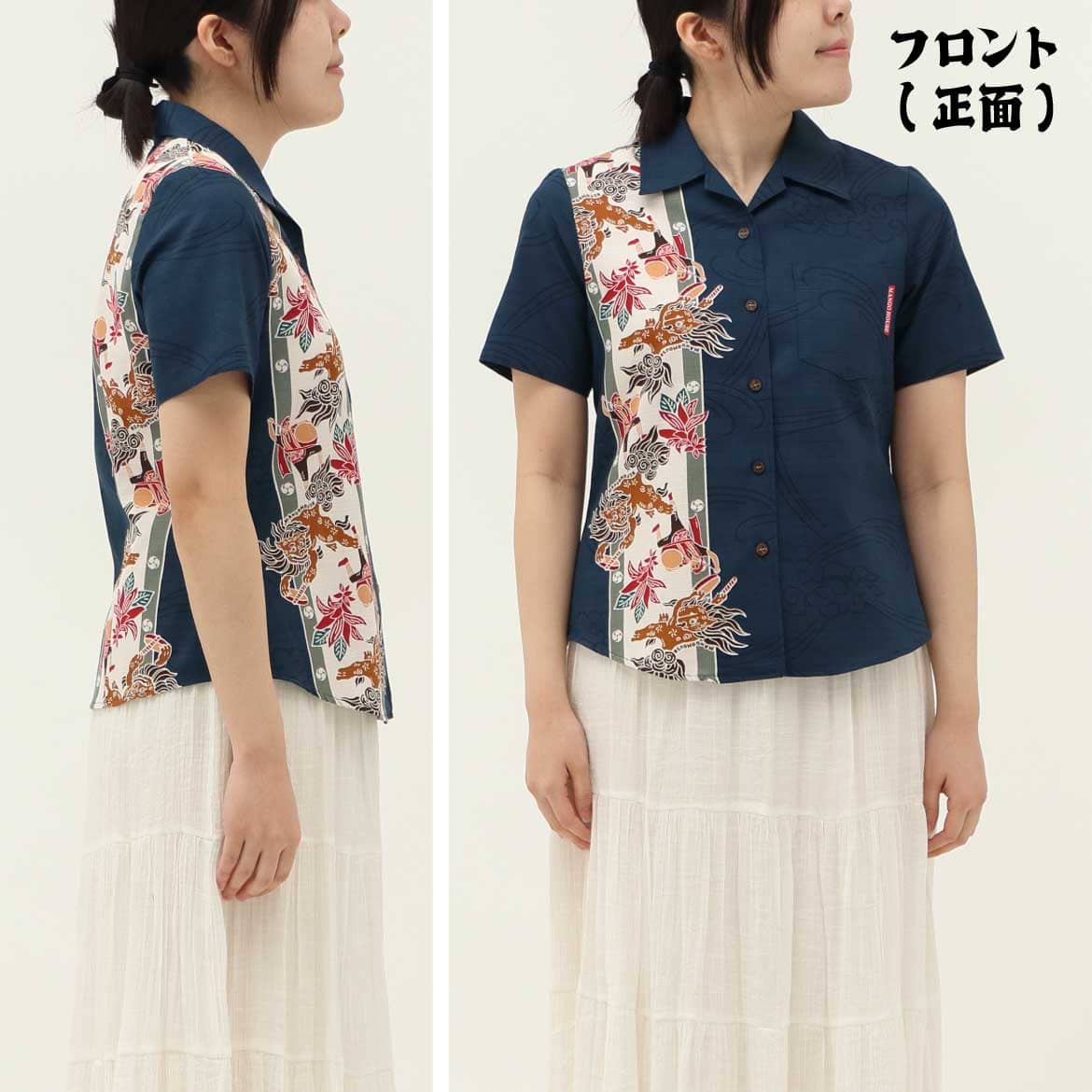 しっかり沖縄を感じるかりゆしウェア