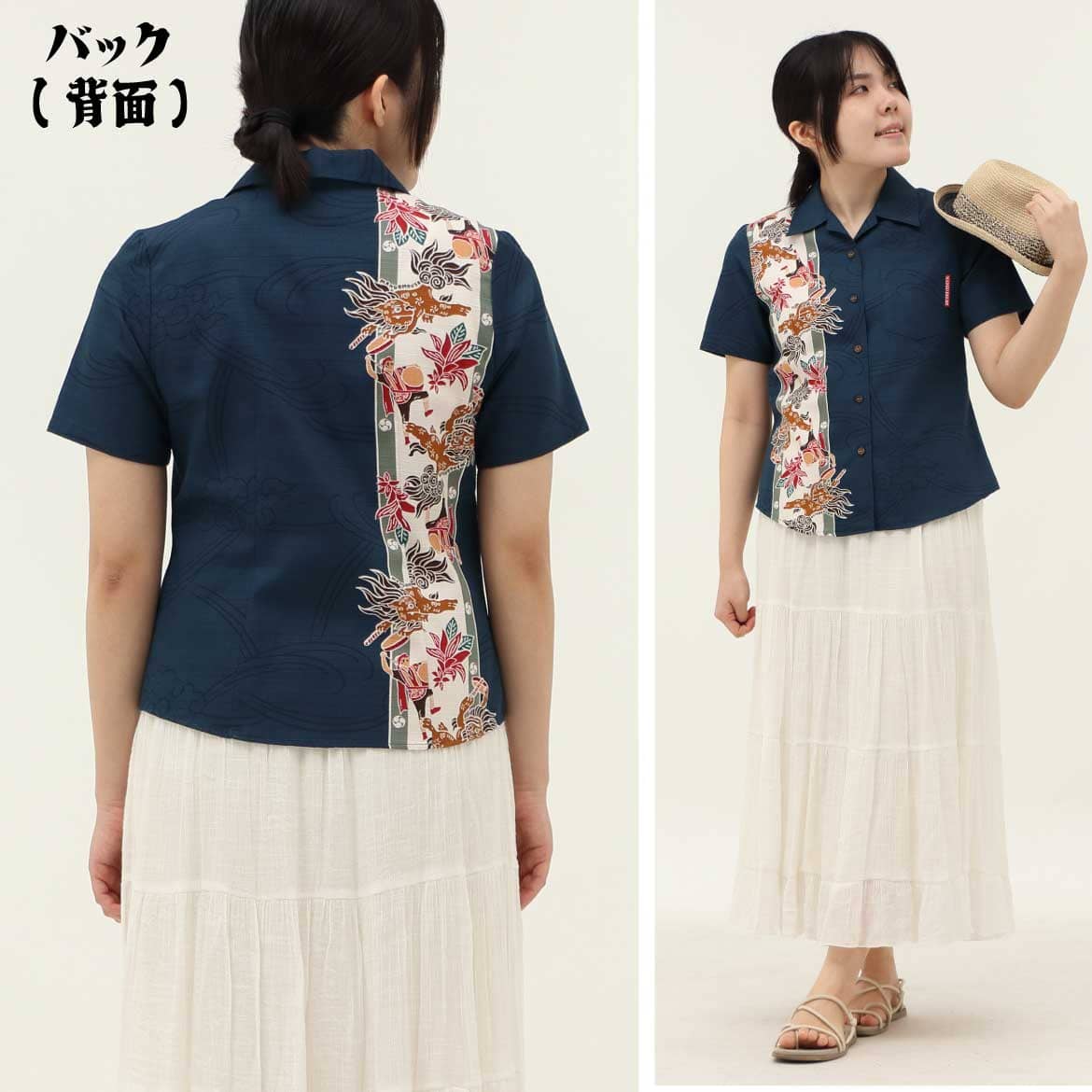 しっかり沖縄を感じるかりゆしウェア