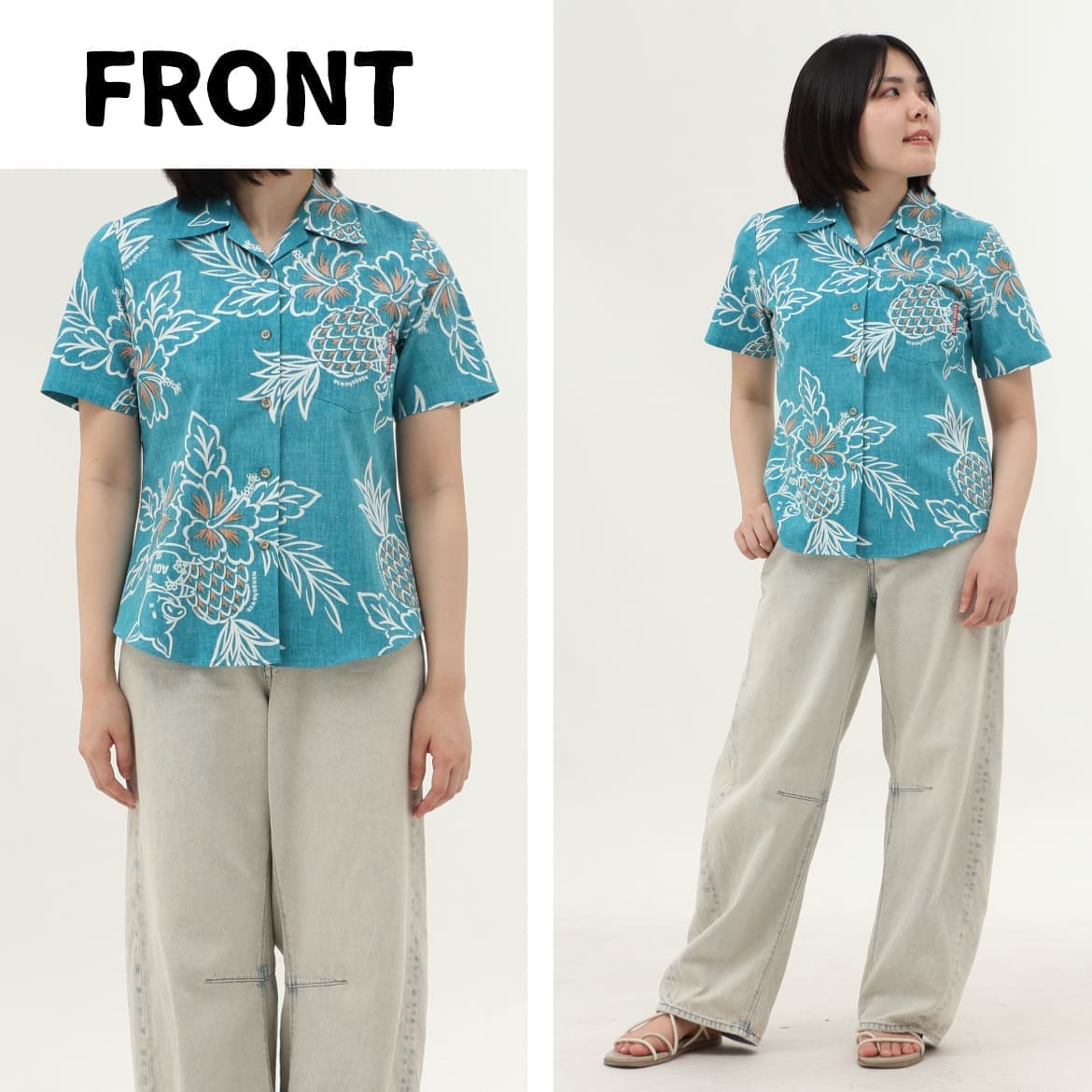 しっかり沖縄を感じる一着