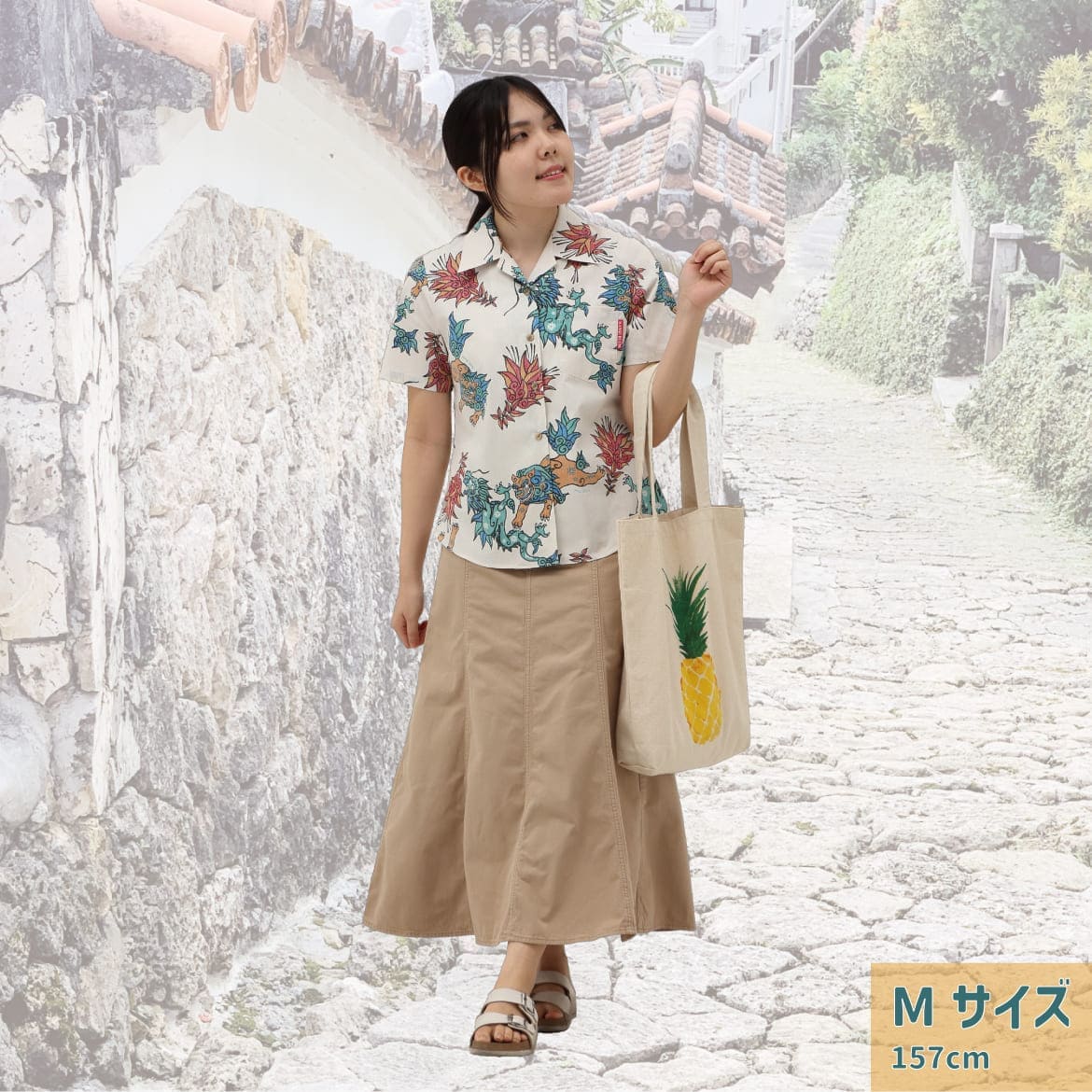 しっかり沖縄を感じるかりゆしウェア