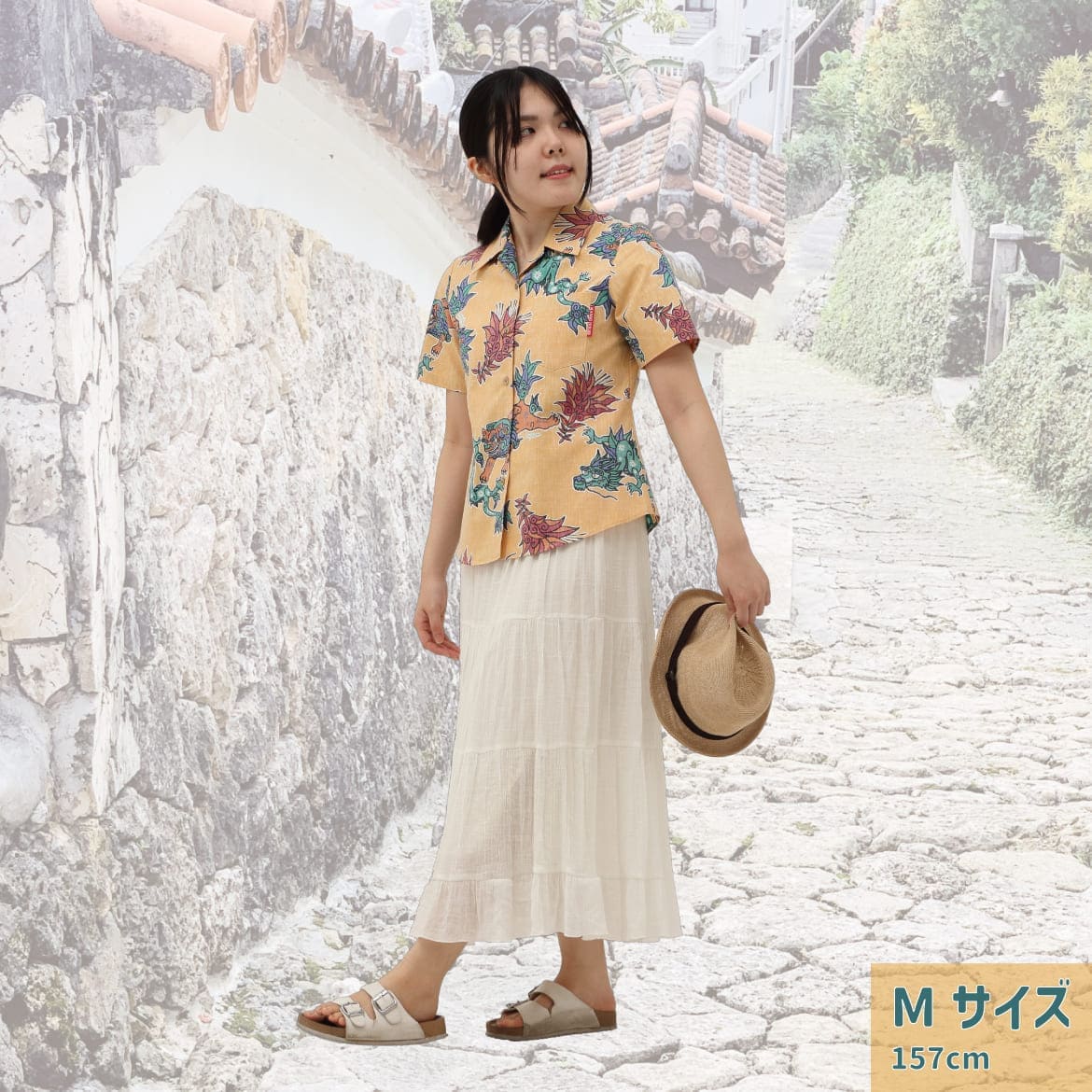 しっかり沖縄を感じるかりゆしウェア