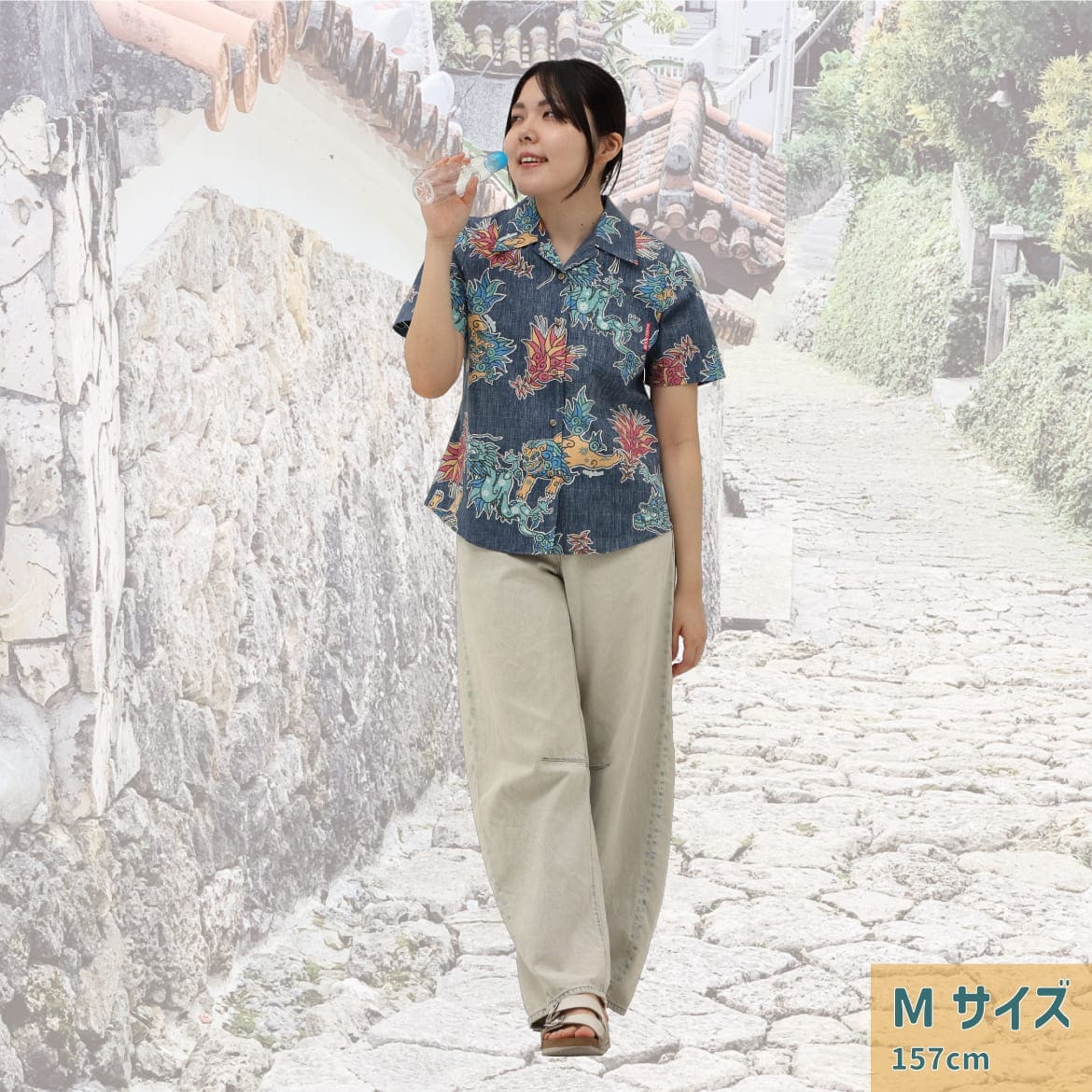 しっかり沖縄を感じるかりゆしウェア