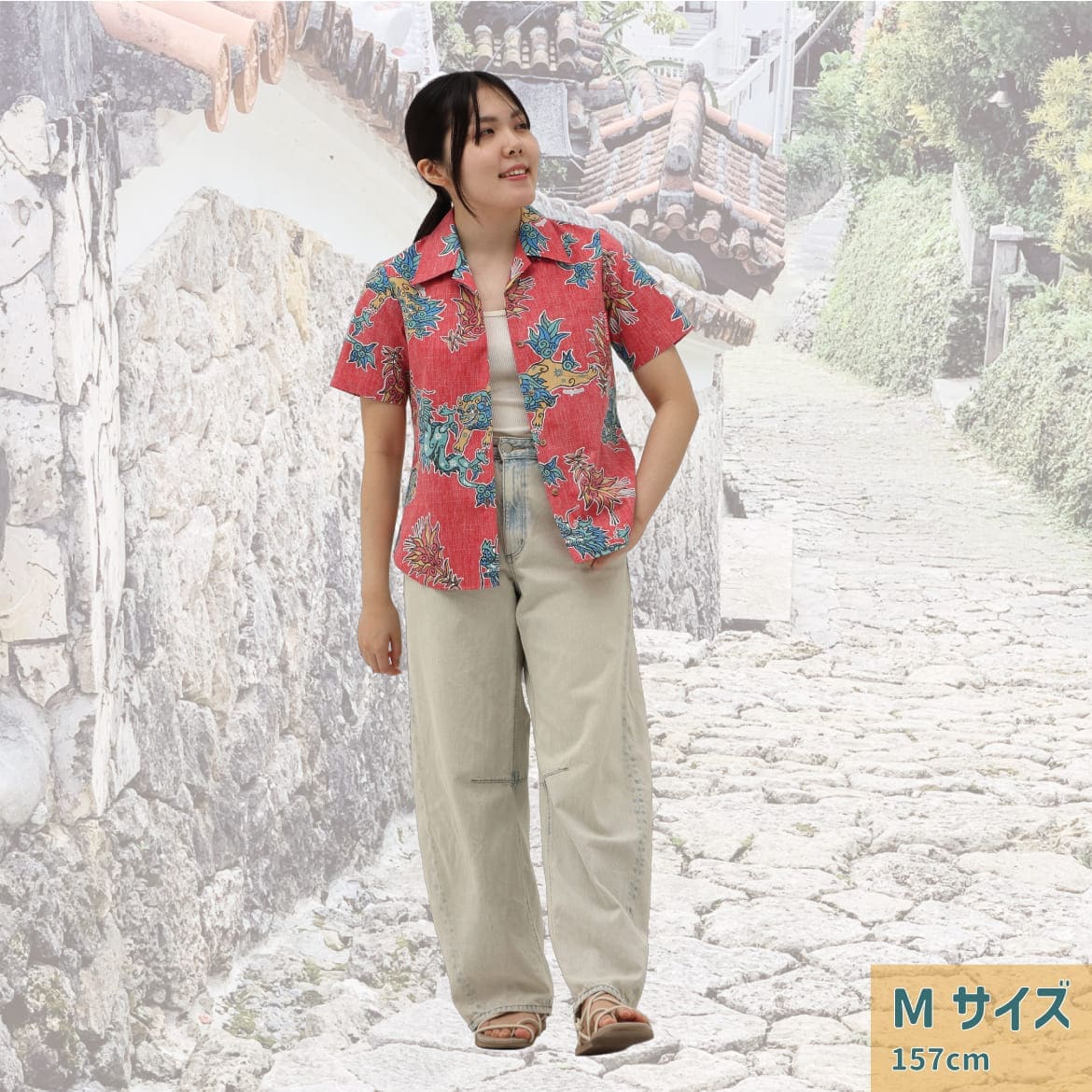 しっかり沖縄を感じるかりゆしウェア