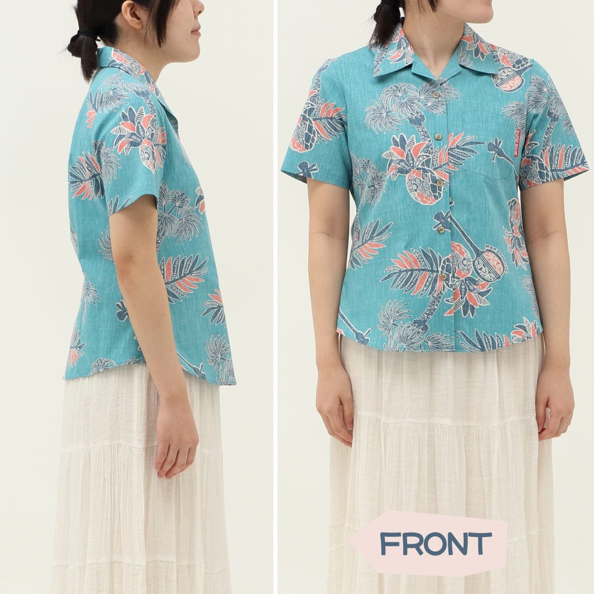 しっかり沖縄を感じるかりゆしウェア