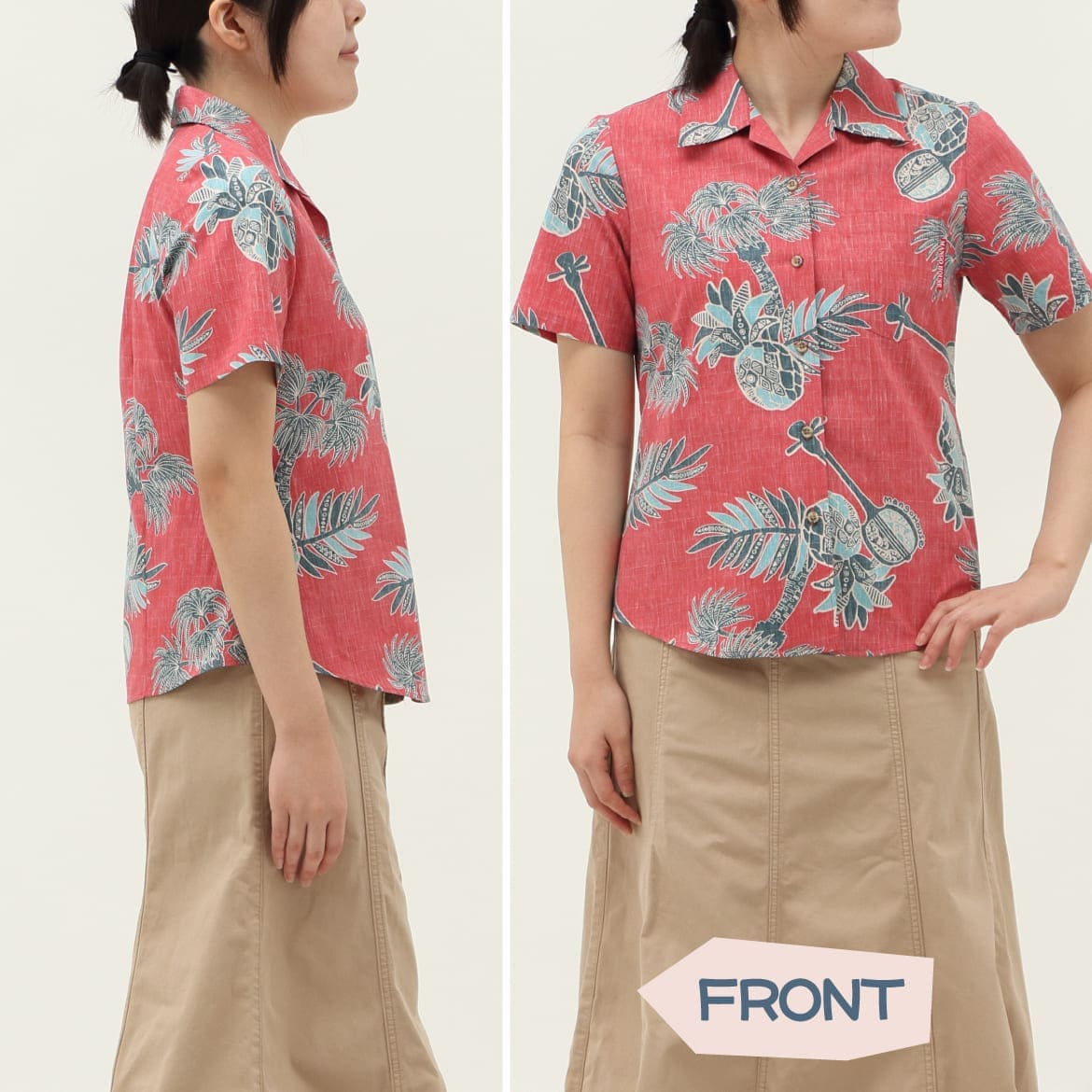 しっかり沖縄を感じるかりゆしウェア