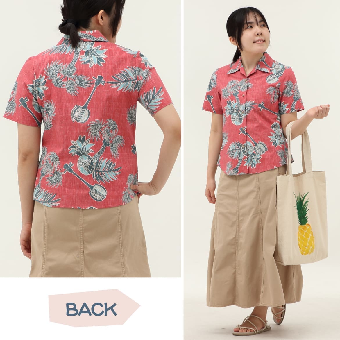 しっかり沖縄を感じるかりゆしウェア