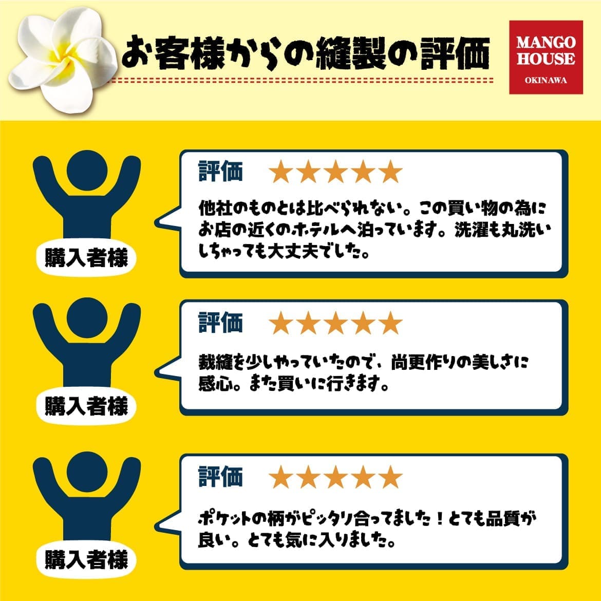 メンズかりゆしウェアの別角度の着用イメージ
