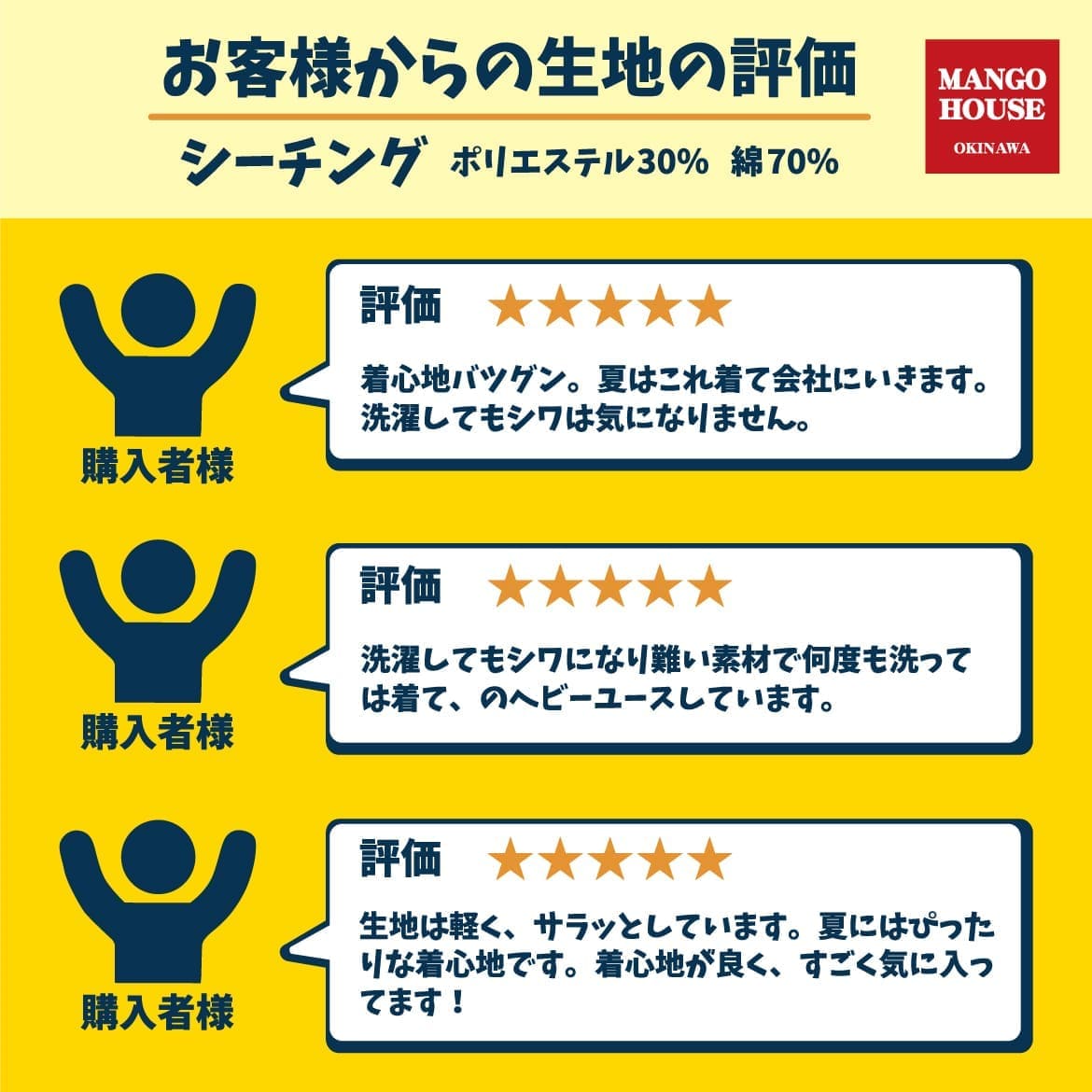 レディース かりゆしウェア 胸元のディテール