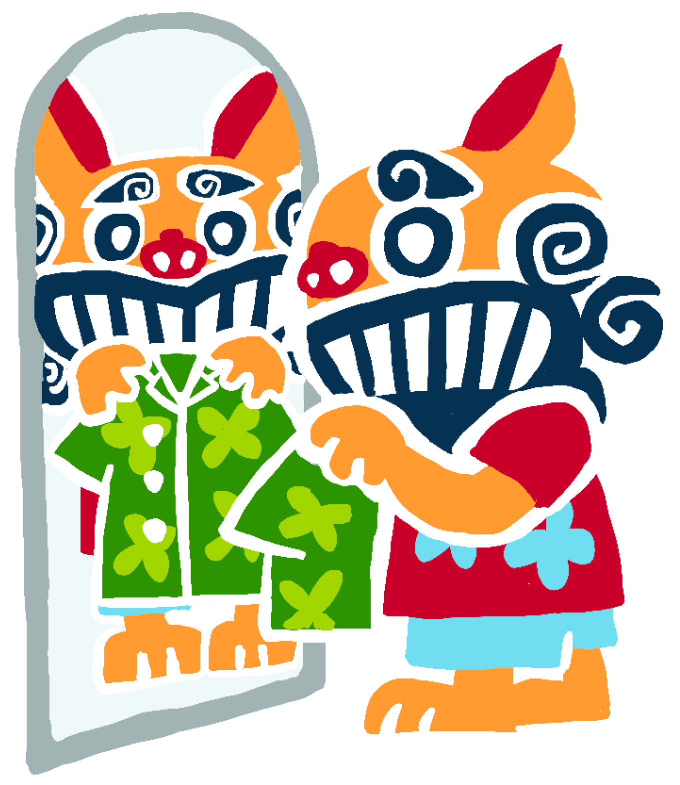 スタッフコーデついて