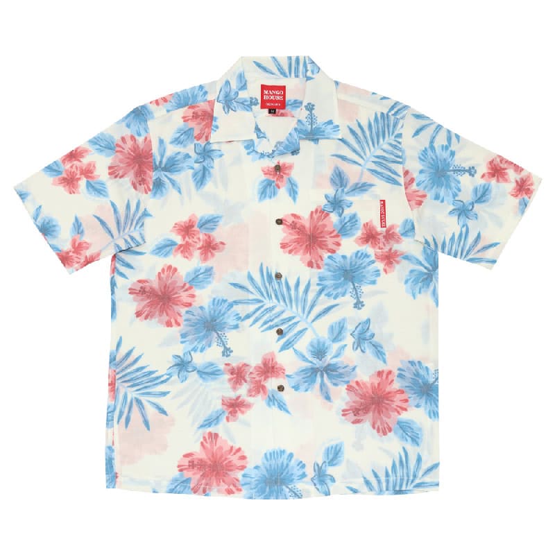 沖縄アロハシャツ　メンズ　かりゆしウェア　オフレッド