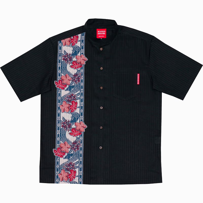 僕らの別荘　沖縄　アロハシャツ　Mサイズ 僕らの別荘 沖縄 アロハシャツ Mサイズ 別荘オリジナルアロハ着