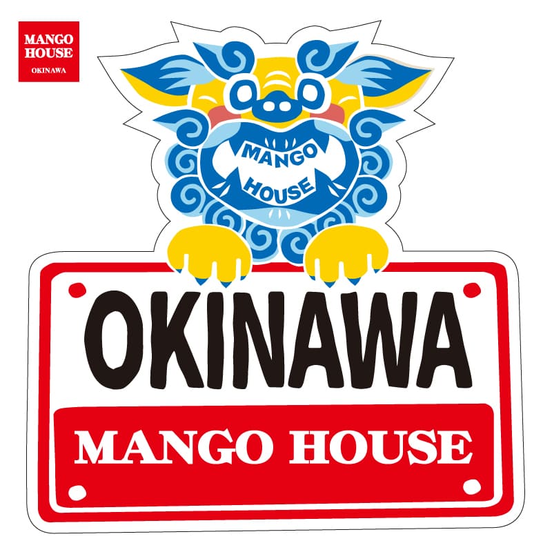 沖縄アロハシャツ　メンズ　かりゆしウェア　OKINAWAマンゴハウス