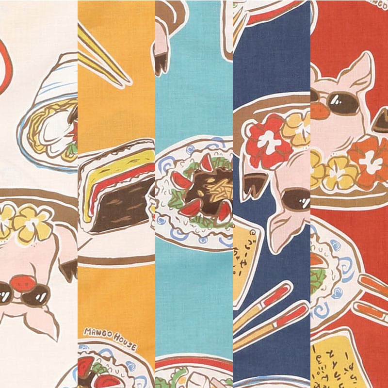 かりゆしウェア　うちなーごはん　メンズ