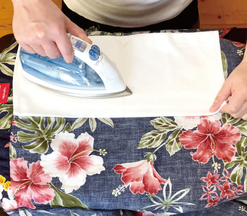 沖縄アロハシャツ　しっかり伸ばす　かりゆしウェア