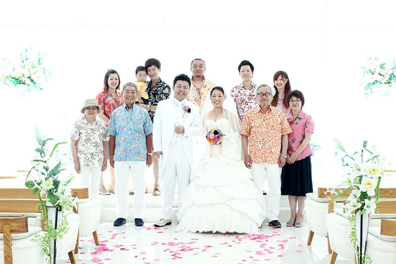 沖縄結婚式　神奈川県　かりゆしウエディング