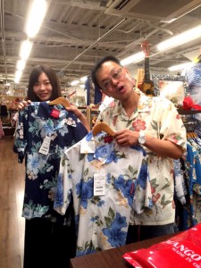 横浜からかりゆしウェアを買いに2