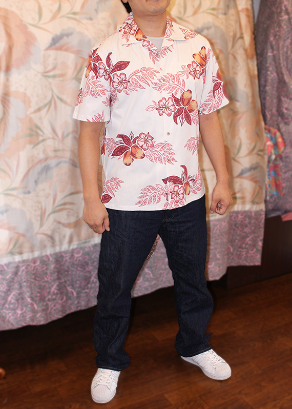 アロハシャツ－かりゆしウェア－マンゴハイビー