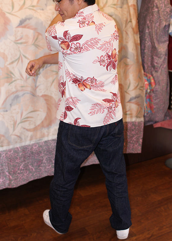 アロハシャツ－かりゆしウェア－マンゴハイビー