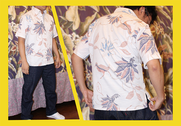 アロハシャツ－かりゆしウェア－ヤンバルクイナデイゴ