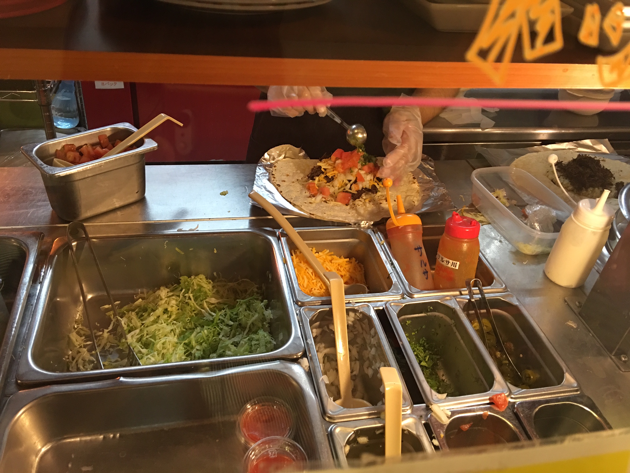 普天間のブリトー専門店