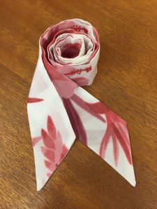 アロハ　新作ホルターネックワンピース　スカーフ　かりゆし