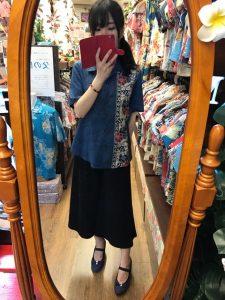 かりゆしブルー　ボーダー