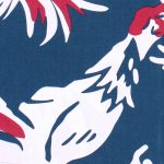 闘鶏（タウチー）柄アロハ