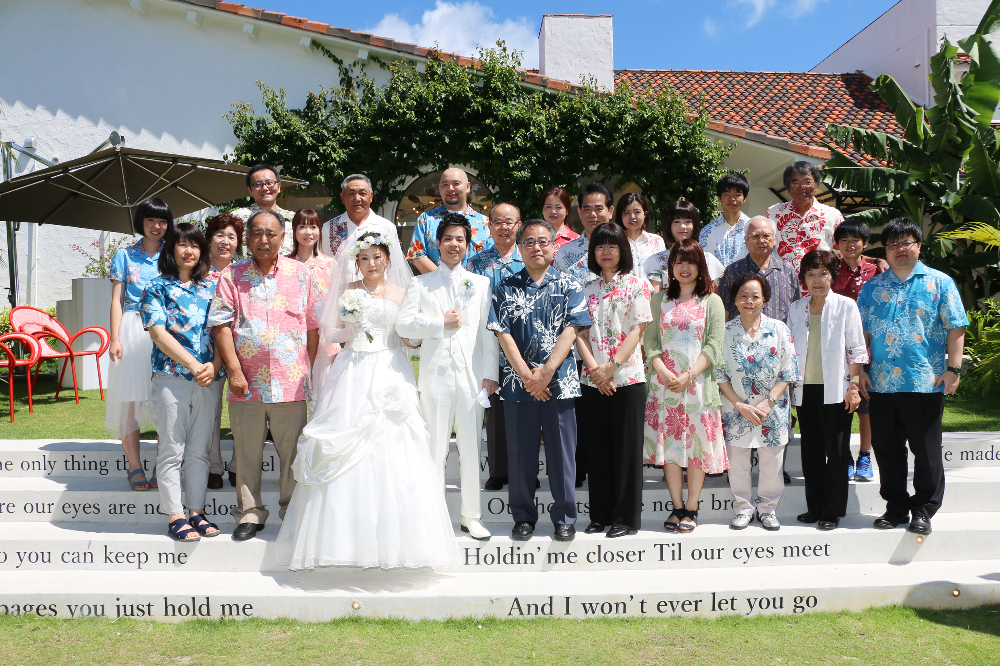オリジナル 沖縄 結婚式 服装 女性 壁紙搭配